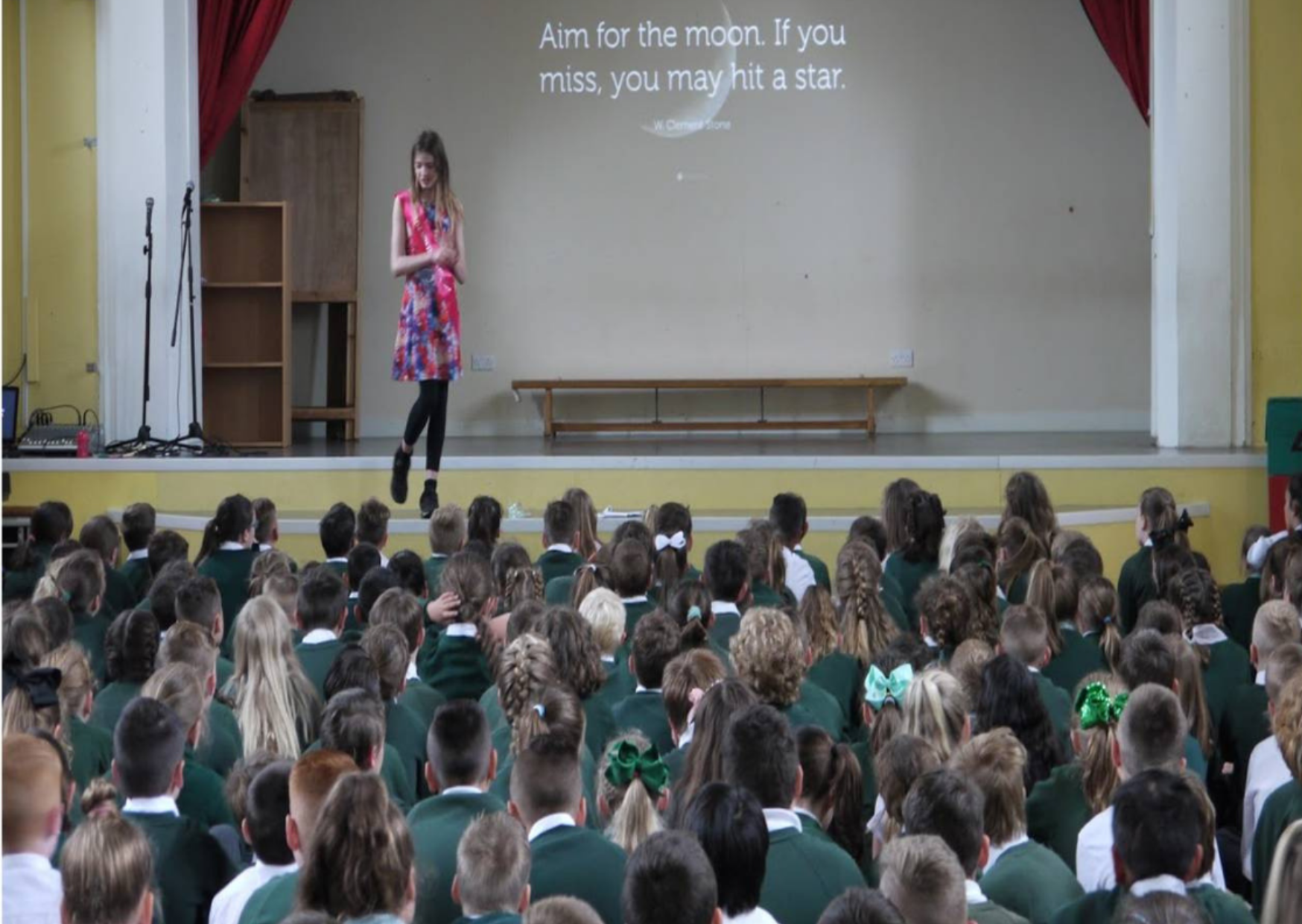 jade speech in school